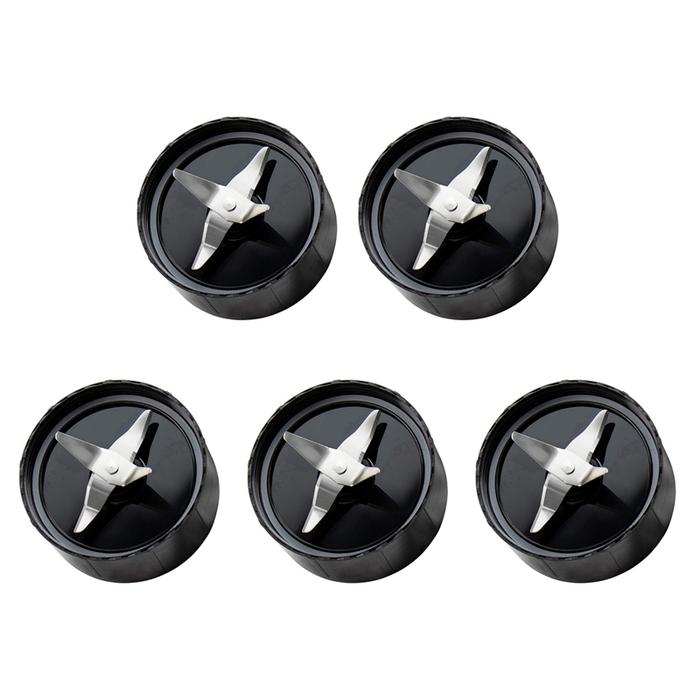5X Cross Blade Replacement Part Compatible for Magic-Bullet(250W, MB1001 Series) Blade Stainless Ste