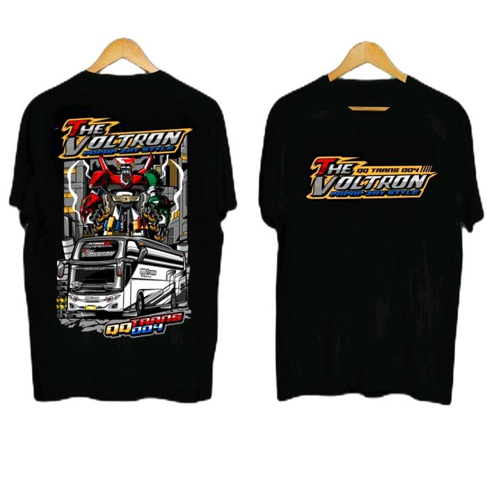 Kaos Busmania QQ Trans The Voltron V2 Anak dan Dewasa dengan Stiker Gratis - Pakaian