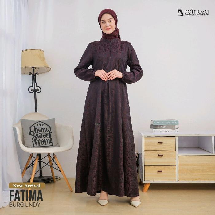 Gamis Fatima Damoza Terbaru 2025 Wanita Muslim