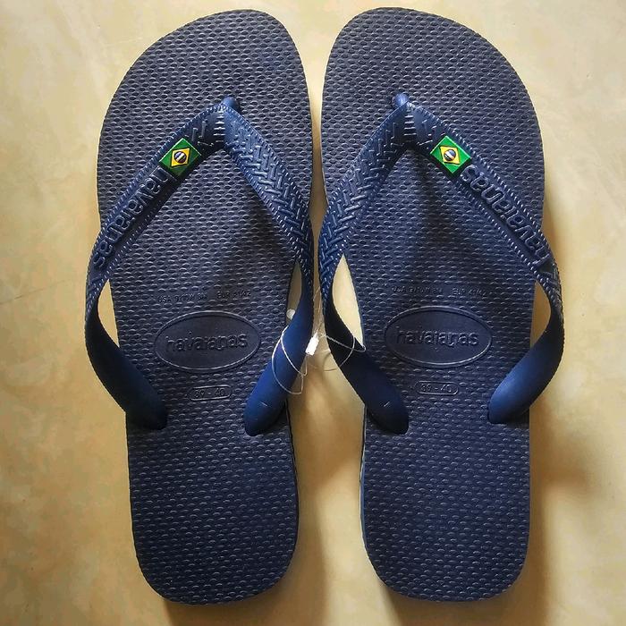 Sandal Jepit Pria Havaianas Brazil FC - Navy