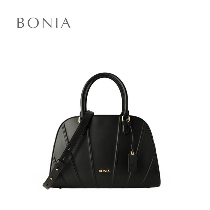 Bonia - Evangeline Satchel Bag Black