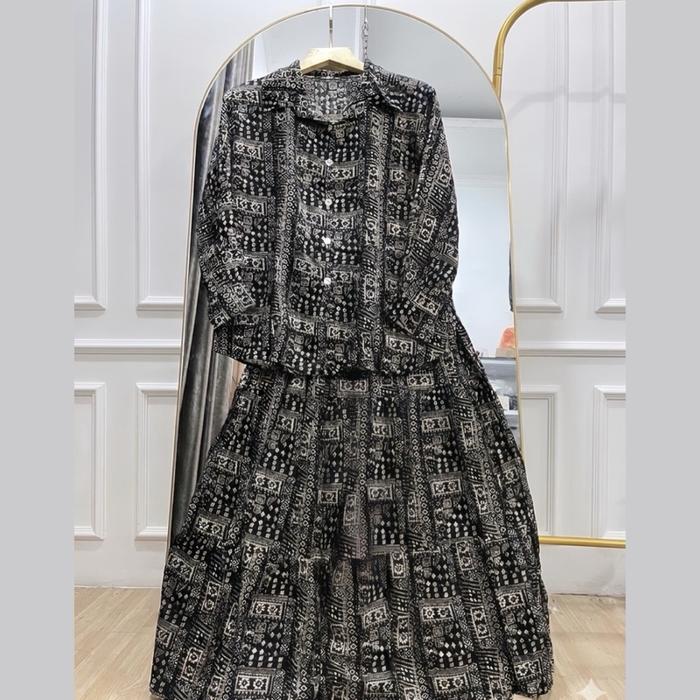 SAVIR - Zahra Set Rok Rayon Premium
