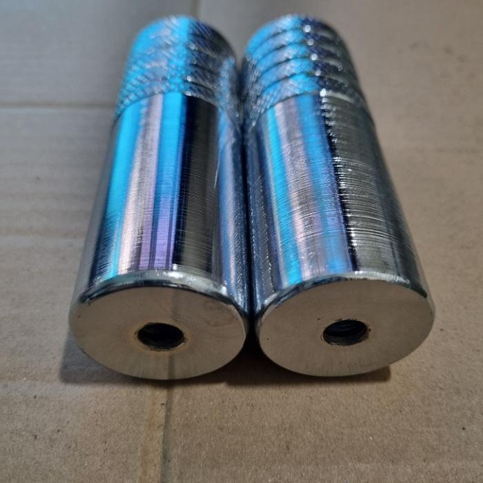 "Jual Produk jalu pijakan kaki bmx pegs bmx as kecil 3/8 besi krome 2pcs ''