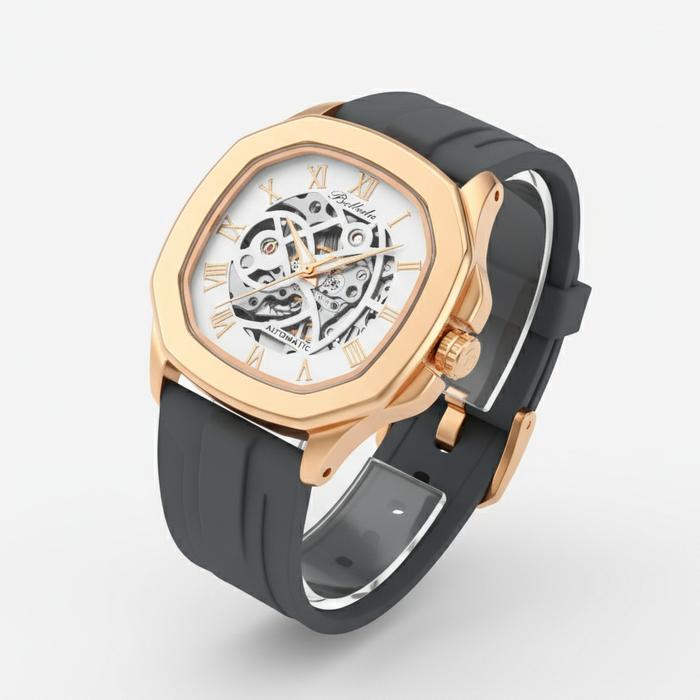 Terlaris Jam Tangan Pria Belleda 9484 Automatic Sakelton Anti Air Original Luxury COD Bisnis Terlari