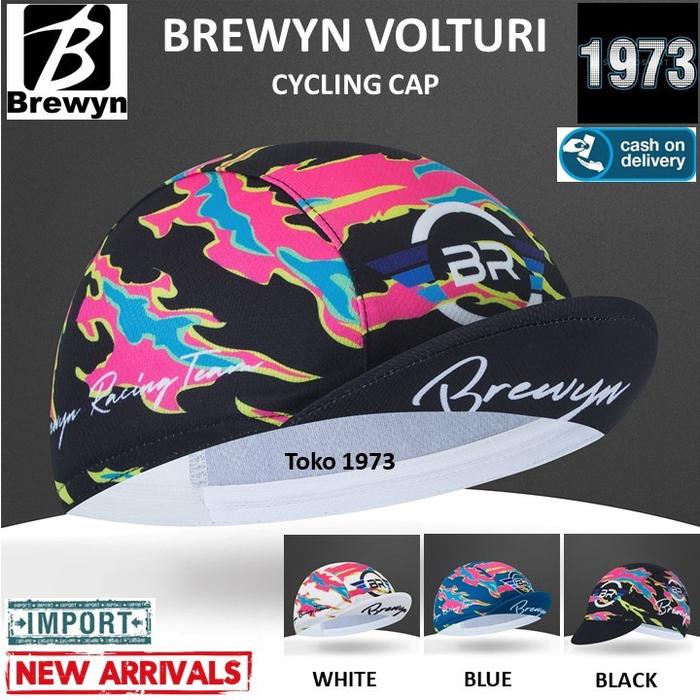 Topi sepeda : BREWYN VOLTURI - cycling cap topi gowes