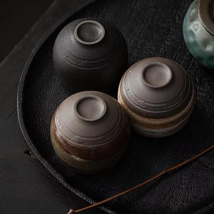 Gelas Keramik Vintage Japanese Style Tea Cup 80ml - SW151