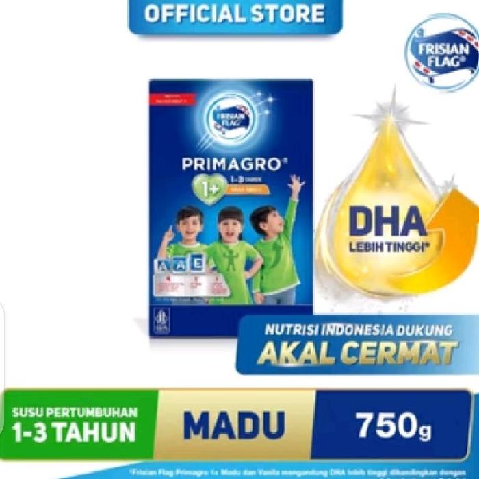 Frisian Flag Primagro 1+ Madu/Vanila 750 gram