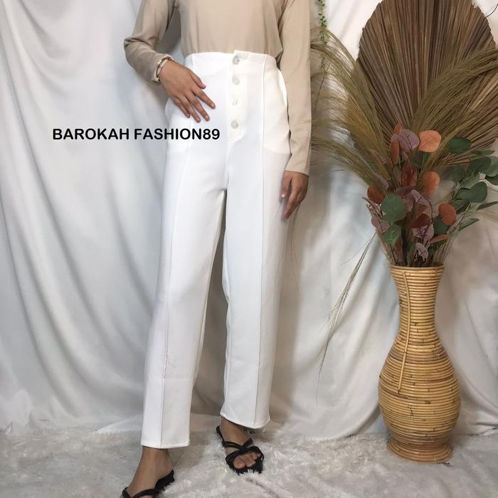 CELANA KULOT LIST KANCING  / CELANA KULOT SCUBA / BASIC PANT / SCUBA