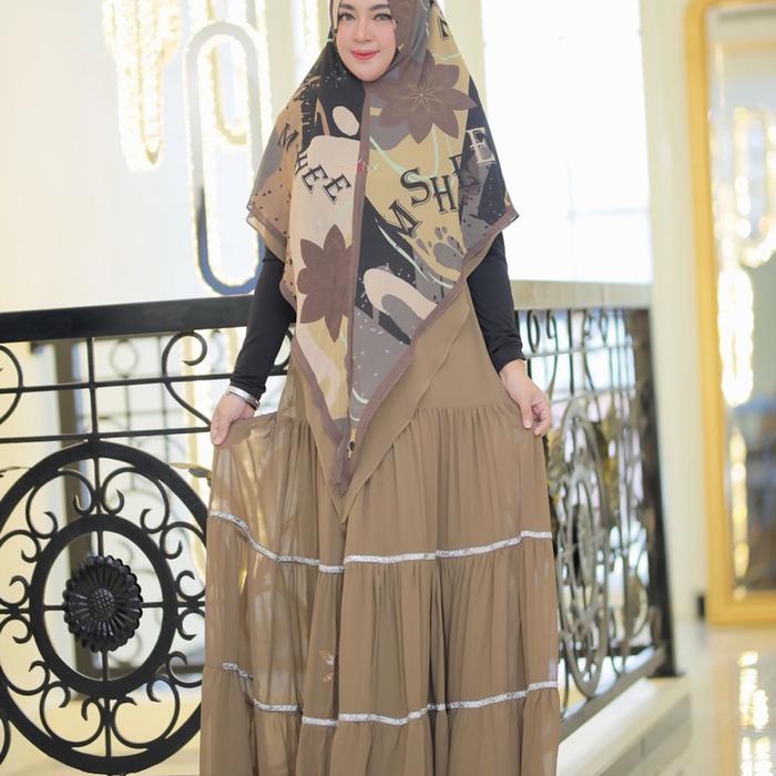 MShee mecca khimar printing original