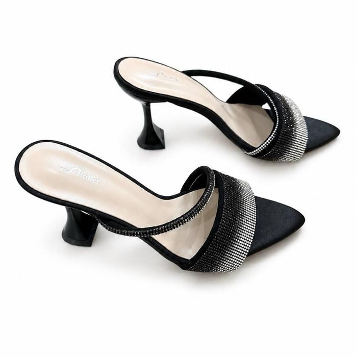 SABLE HEELS BLACK