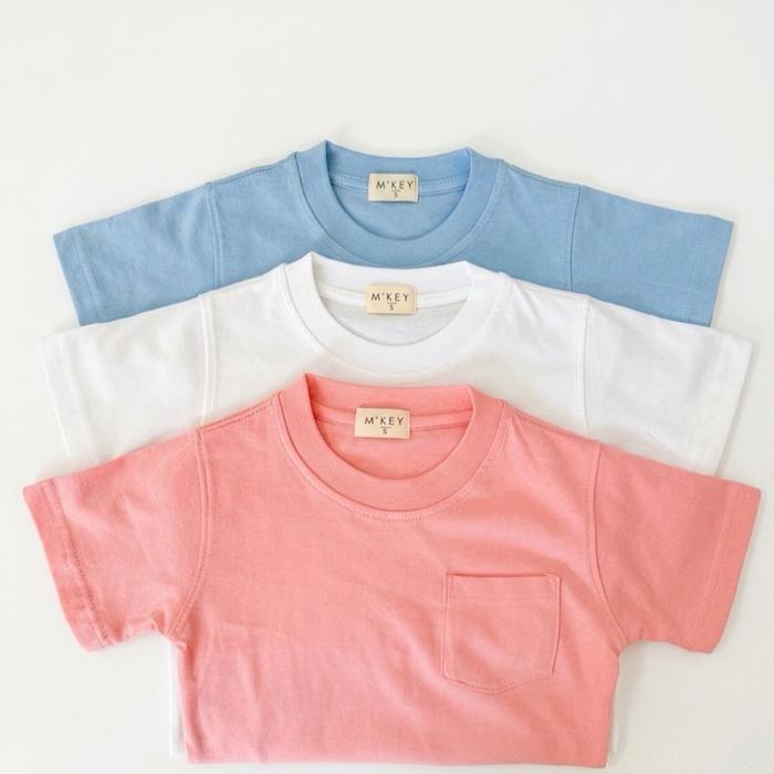 M’key Basic Tee || Baju Anak Baju Anak Kecil OverSize Kaos UniSex BajuLucu Kaos Fashion Baju Cowo Ba