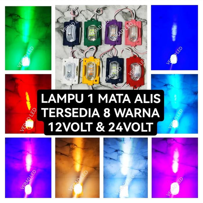 Ready Stok Led Lampu Kolong 1 Mata Roda Variasi Truk Mobil Motor12 Volt 24 Volt Model Terbaru Store.