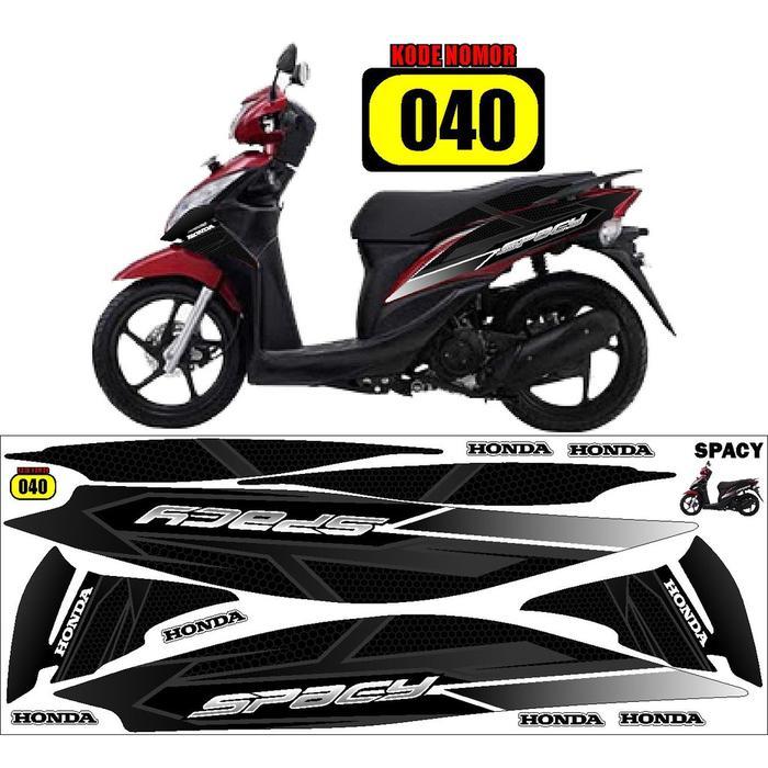 Stiker striping Honda Spacy Variasi RZ10(Semua Ready Bisa Cod)