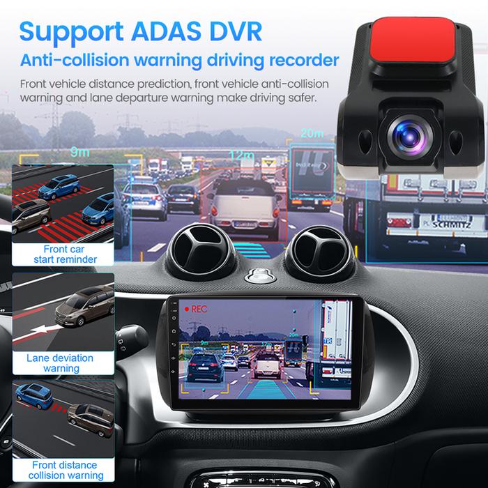 Dash Cam ADAS Car DVR ADAS Dashcam DVRs Video HD 720P USB TF Card