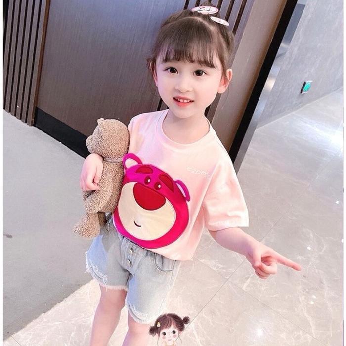 BERRY BEE KAOS BEAR ANAK PEREMPUAN UMUR 1-8 TAHUN