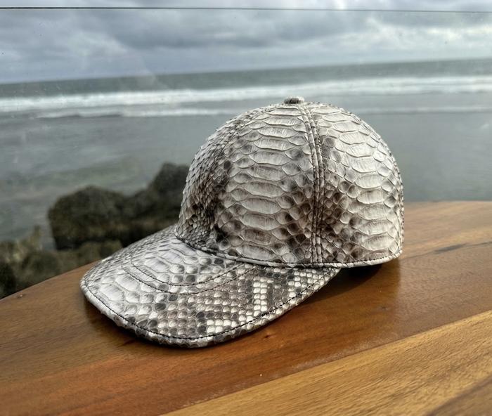 Topi Kulit Ular Python / Sanca Asli Fashionable Awet