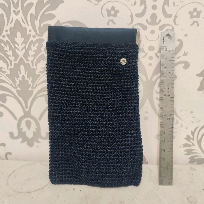 Dompet sarung handphone rajut the Sak preloved
