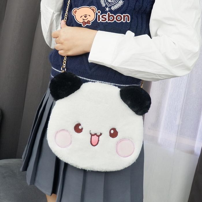 ISTANA BONEKA Tas Selempang Kucing Sling Bag Mimi Momo Lucu Bahan Premium untuk Bepergian dan Hadiah