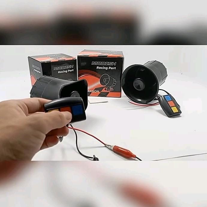 Klakson 3 Suara Klakson Toa 3 Suara Sirine Universal Klakson Motor 3 Suara Klakson Motor Sirine