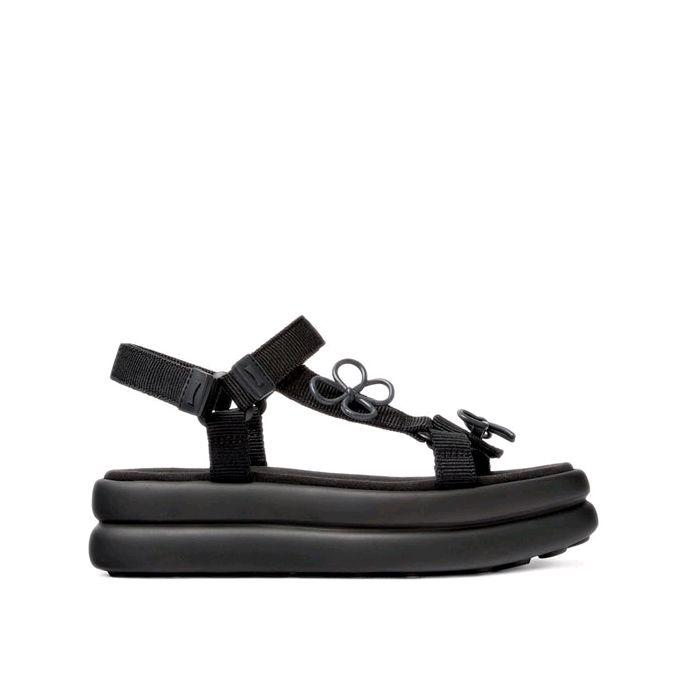 CAMPER Women's Sandals Pelotas Flota Sandal Wanita Original - Black