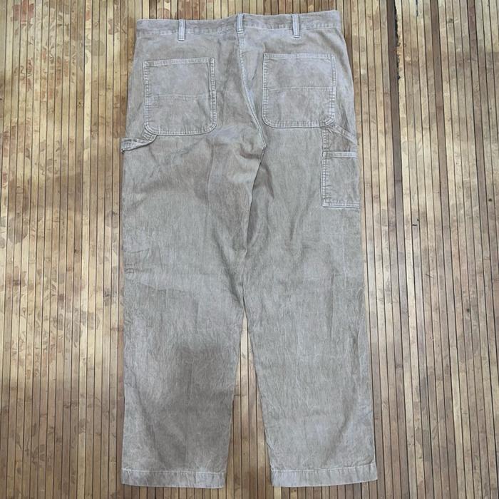 UNIQLO BAGGY CORDUROY KHAKI CARPENTER FATIGUE PANTS carhartt dickies 874