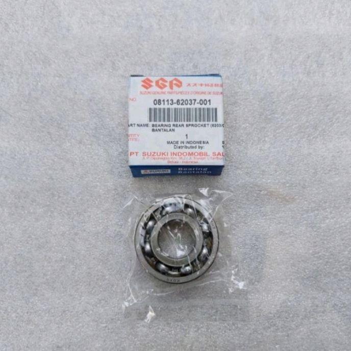 BEARING LAHER NAP GIR SUZUKI SATRIA 2 TAK HIU LUMBA UKURAN 6203 ORIGINAL SGP