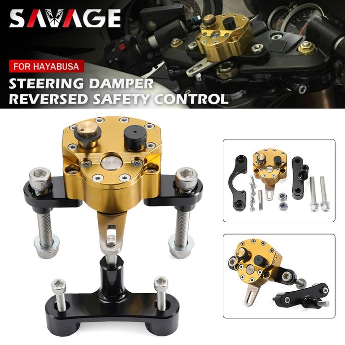 SAVAGE Steering Damper Stabilizer untuk SUZUKI HAYABUSA GSX1300R