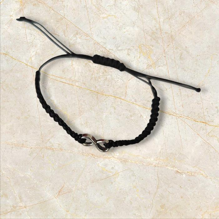 paket couple ( isi 2) gelang kepang infinity unisex-bracelets simple Aksesoris ber3