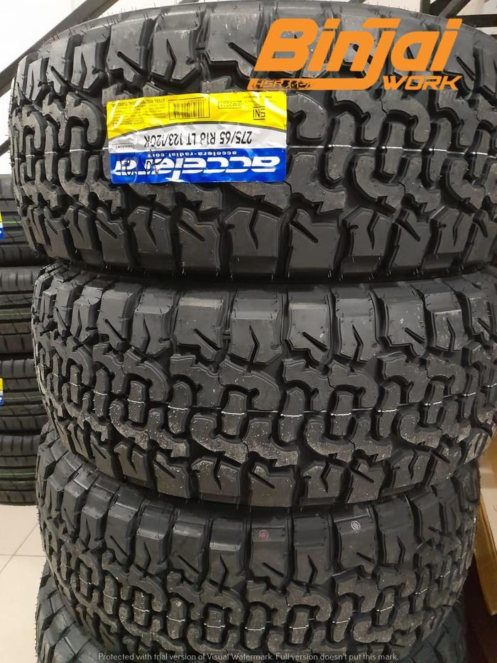 ACCELERA OMIKRON CT 275/65 R18 Ban Mobil Semi Offroad Pajero Ring 18 Binjai Work Toko Velg & Ban Mob