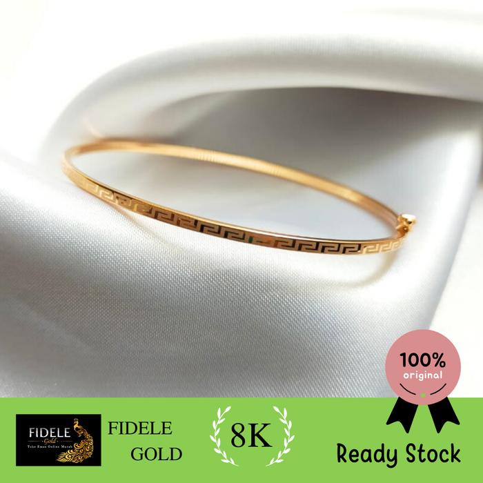 Gelang bangle ringan lotus toko surabaya 375