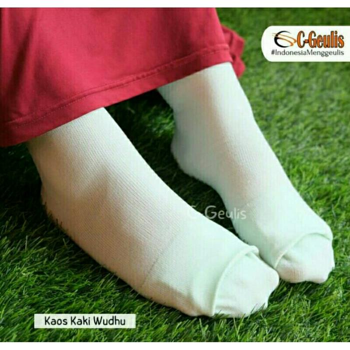 C-Geulis Kaos Kaki Wudhu Kaos Kaki Muslimah