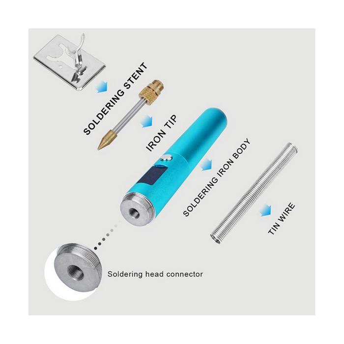 High-Power Cordless Soldering Iron Rechargeable Soldering Iron