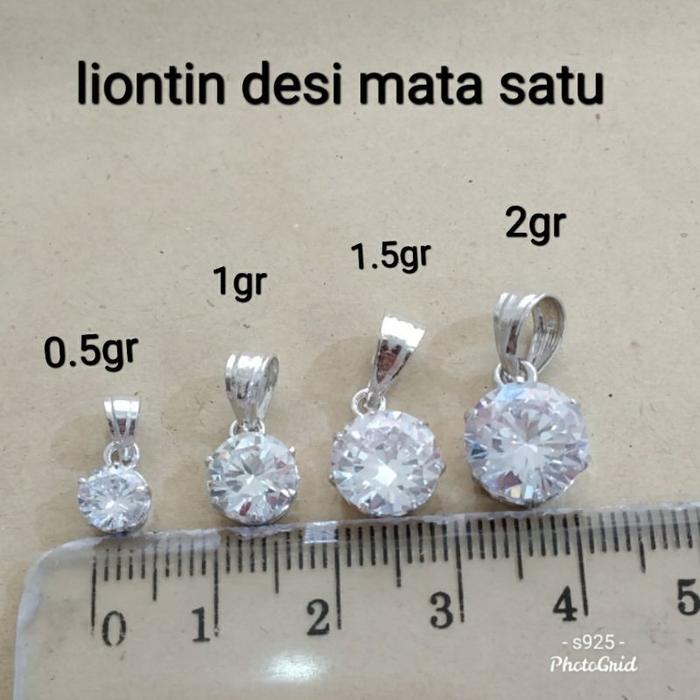 LIONTIN DESI MATA SATU 0.5GRAM 1GRAM 1.5GRAM 2GRAM
