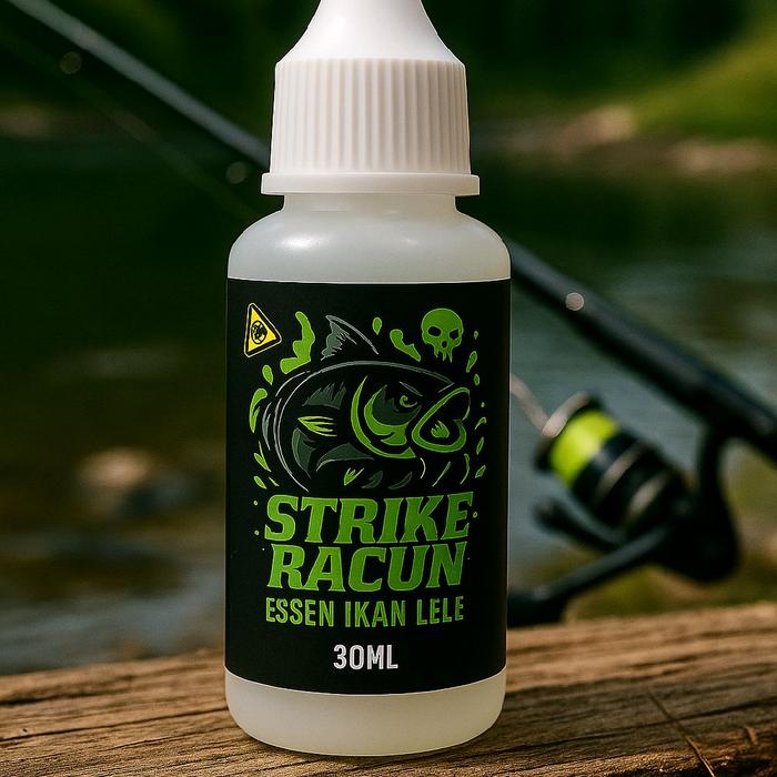Essen Strike Racun Ikan Lele 30 ml - Essen Harian & Lomba untuk Memancing Ikan Lele