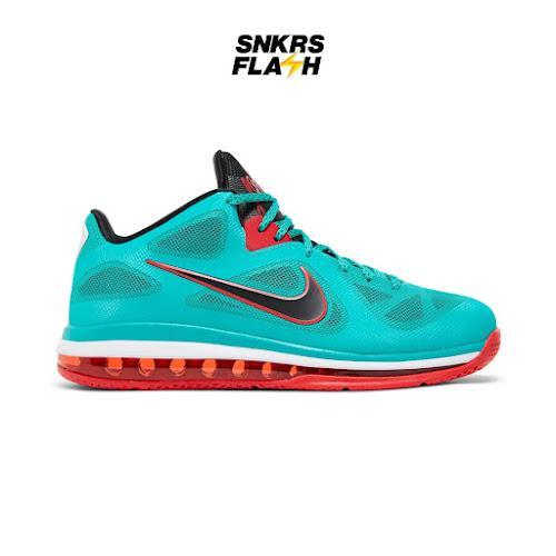 sale Sepatu Basket Pria NIKE LEBRON 9 LOW REVERSE LIVERPOOL GREEN - DQ6400300