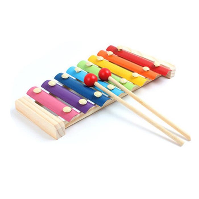 WD Mainan Musik Anak Xylophone Kayu / Kulintang Anak / Xylophone Bayi