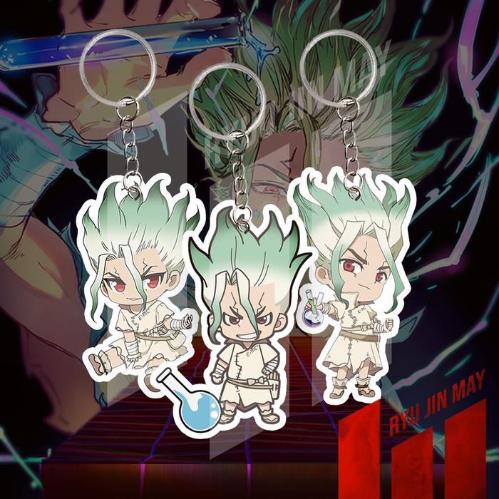 Gantungan Kunci / Keychain / Gantungan HP - Dr. Stone