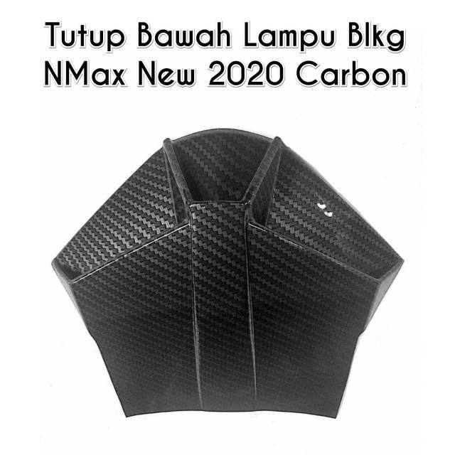 Cover lampu stop bawah lampu stop New Nmax 2020 carbon nemo