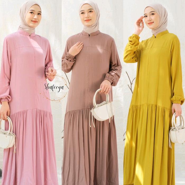 GAMIS TWILL ORI PREMIUM POLOS SHAFEEYA SIZE DEWASA SUSUN BAWAH ADA SAKU