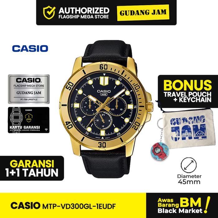 Casio General MTP-VD300GL-1EUDF MTP-VD300GL-1E MTP-VD300GL MTPVD300GL MTP VD300