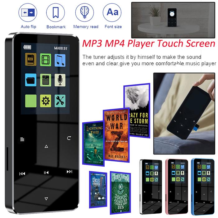 8/32GB MP3 Player 3.5mm Jack Walkman MP3 Player Bluetooth-compatible