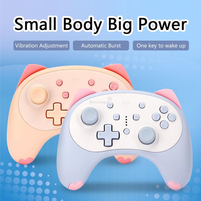 Cartoon Kitten Iine Cat 4nd Wireless Controller For Nintendo Switch /