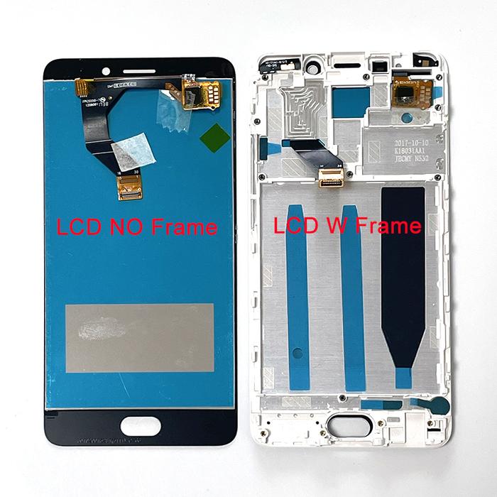 5.5"Original For Meizu M6 Note M721H M721Q LCD Display Frame Touch