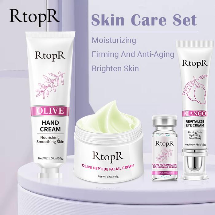 RtopR Whitening Moisturizing Firming Skin Care Set Paket Skincare