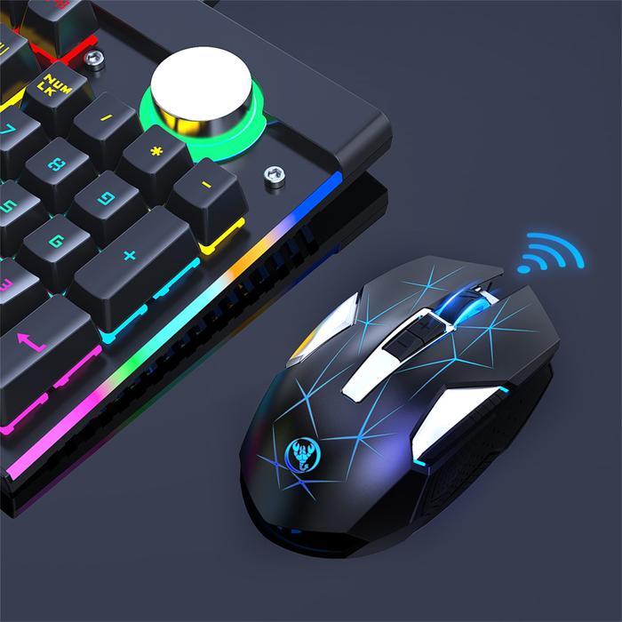Rechargeable Wireless Mouse Computer Mouse Gamer 2.4G 400DPI