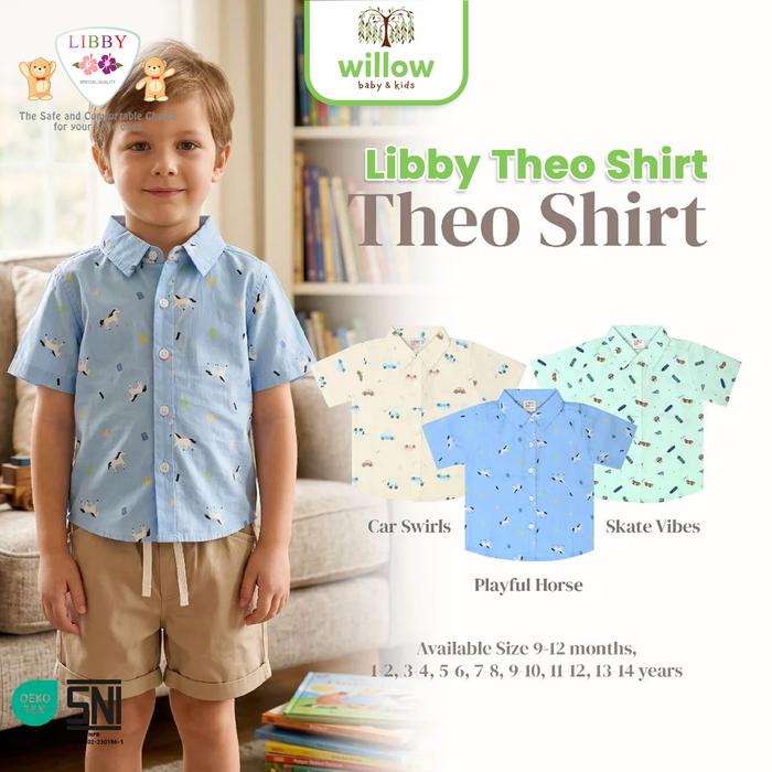 Baju Anak - Libby Theo Shirt