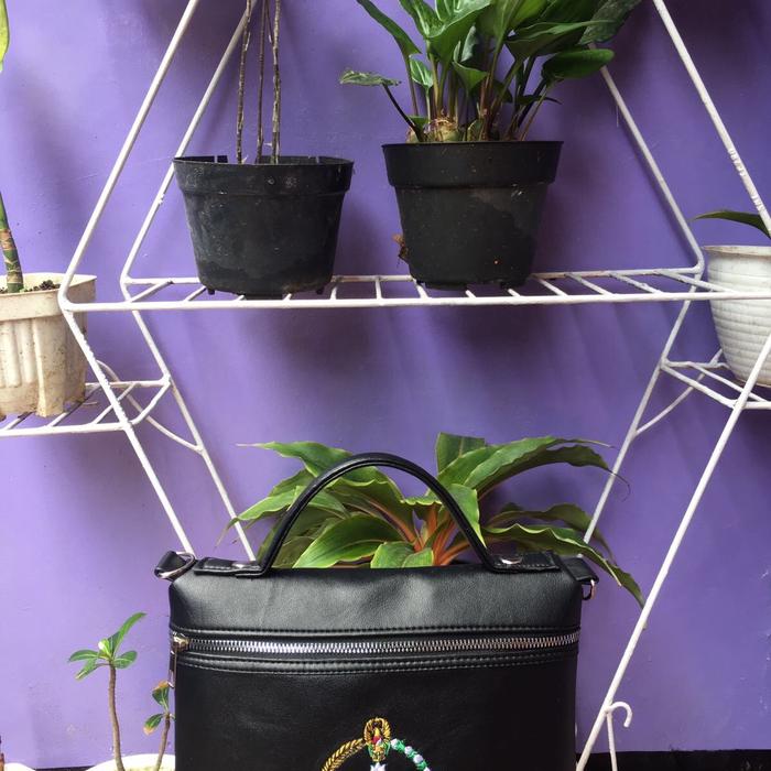 TAS POUCH PERSIT PREMIUM HITAM BORDIR || TAS POUCH BATIK PERSIT || TAS PERSIT