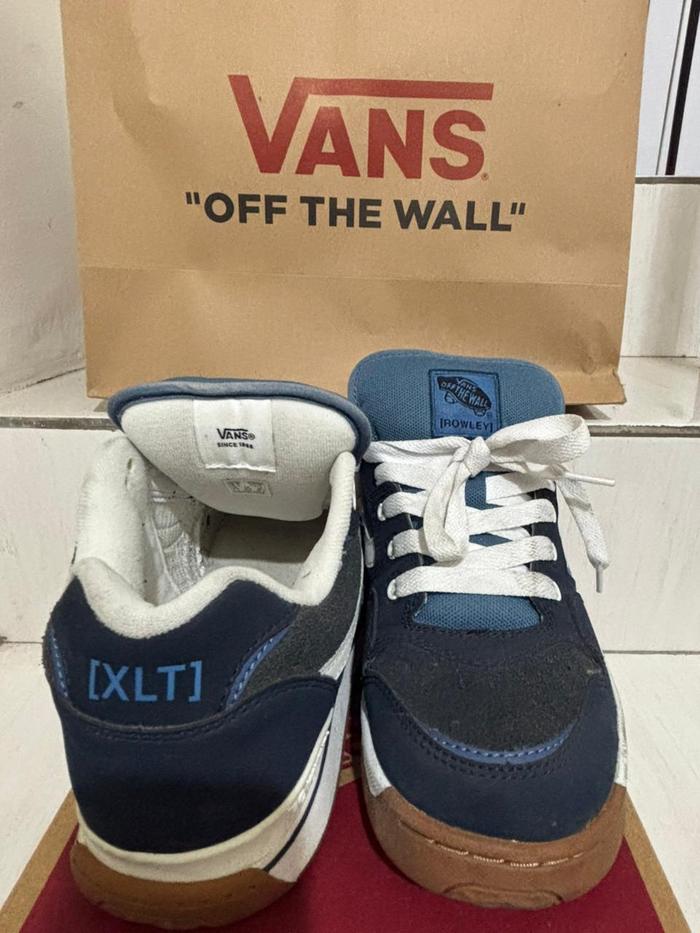 Vans Rowley XLT - Stv Navy - Sepatu Skate
