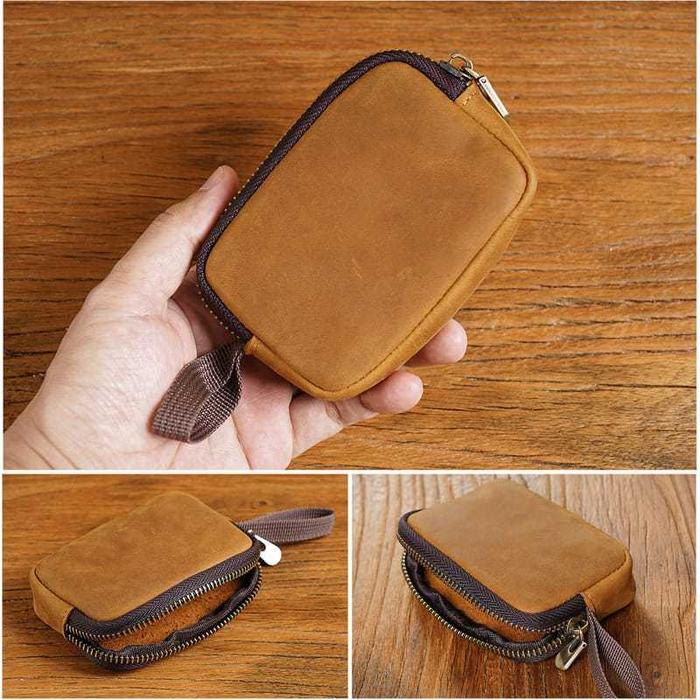 Dompet kulit asli crazy horse - Dompet wanita