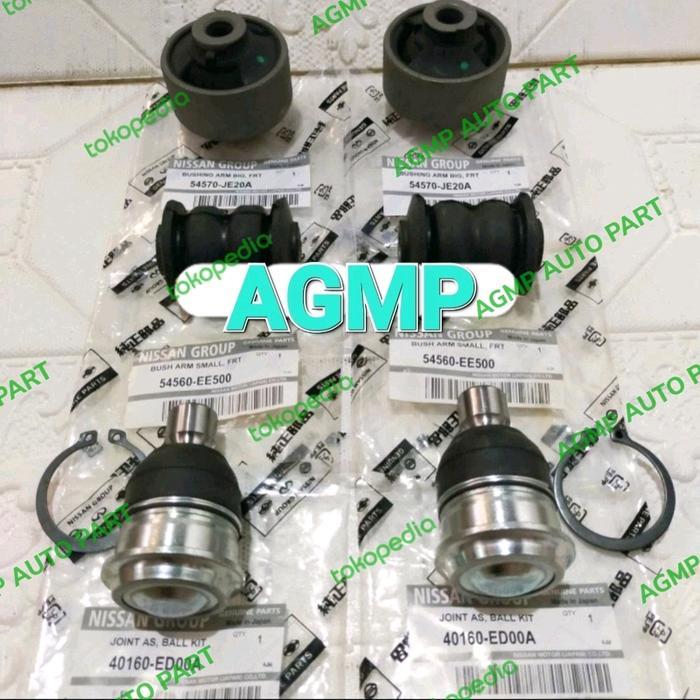 1set bushing lower arm besar kecil ball joint grand livina evalia ori